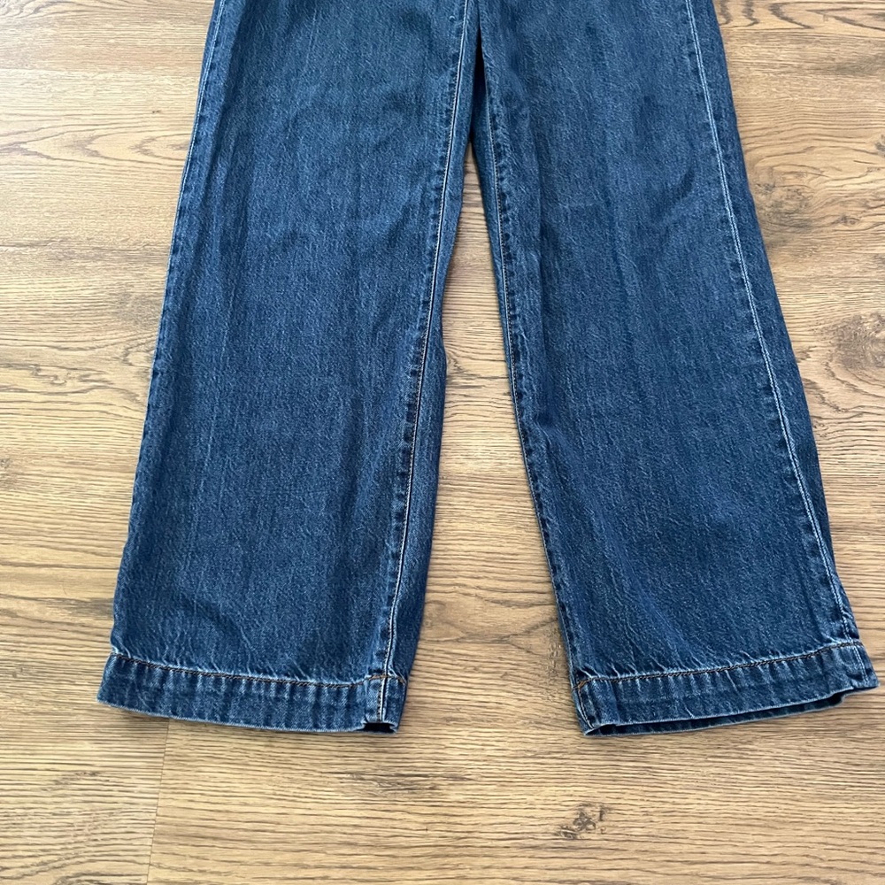 Madewell the Harlow wide leg Jean in fairson wash size 23 - Picture 7 of 12